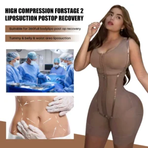 Women Stage 2 Butt Lifter Plus Compression Liposuction BBL Shapewear Girdles Colombianas Para Mujer Post Surgery